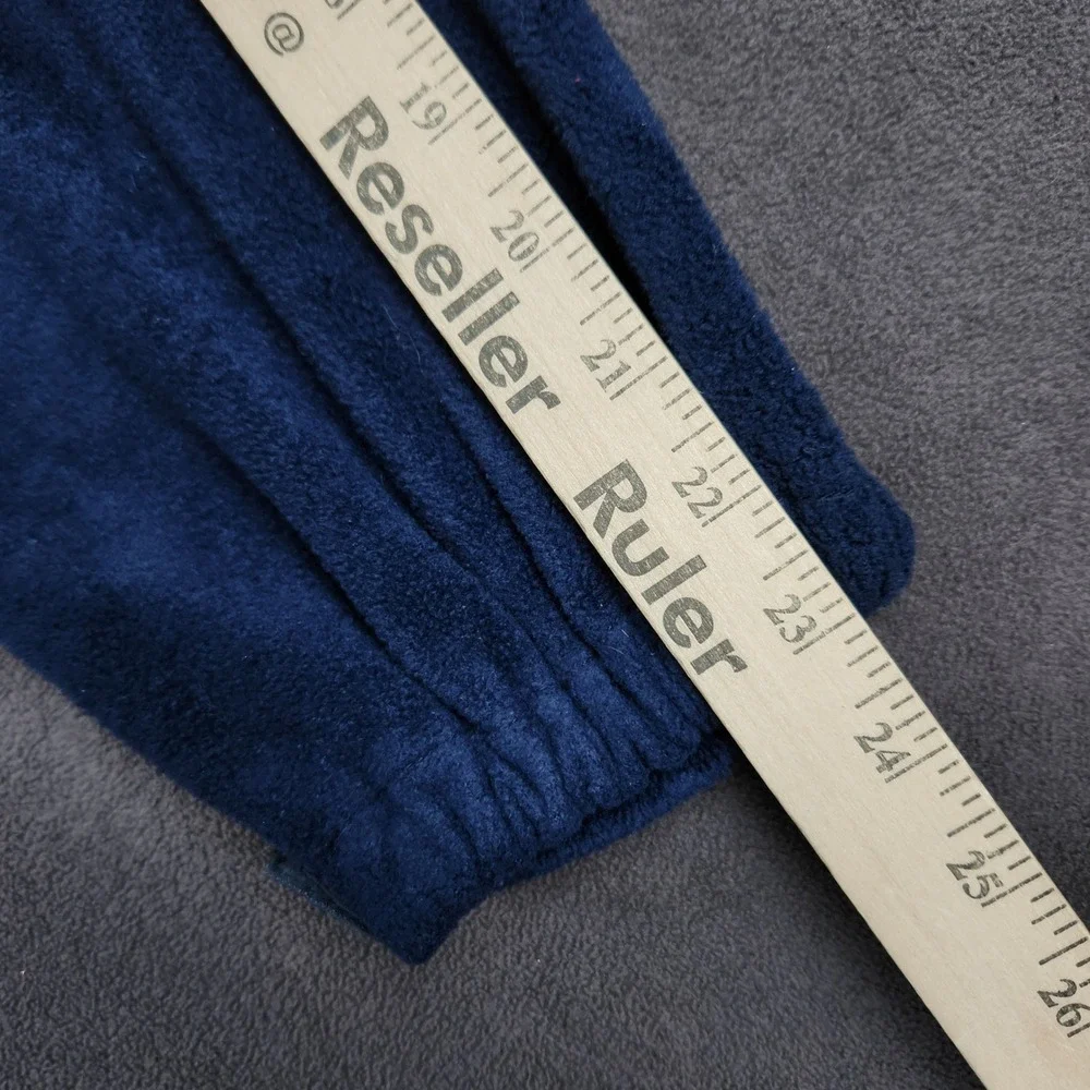 Vintage The North‎ Face Windstopper Fleece Jacket Mens large Blue Black Full Zip